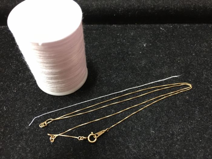 松山市 金・純金製品 高価買取 K18 ネックレス キングラム衣山店