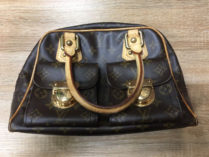 松山市 ブランドバッグ高価買取 ヴィトン マンハッタンPM M40026 キングラム衣山店