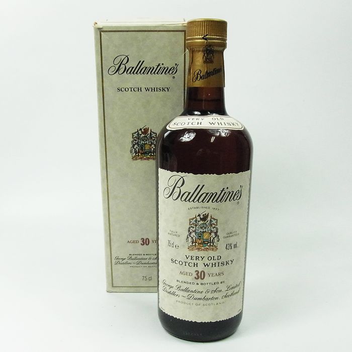 バランタイン 30年 ウイスキー 43% 750ml お買取りしました!