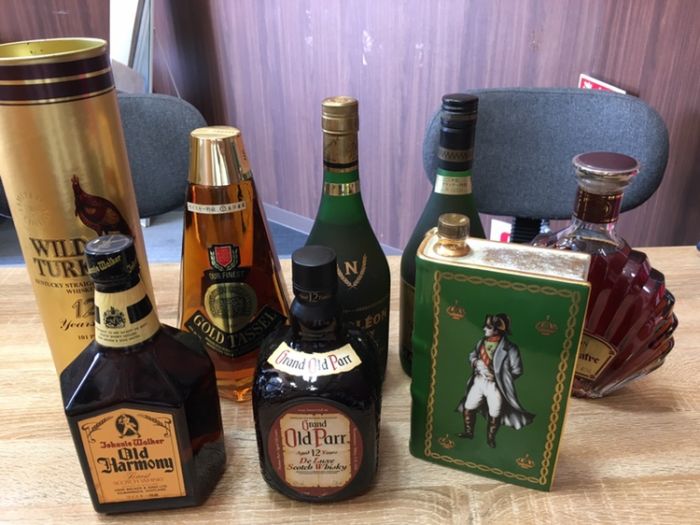 松山市 洋酒 高価買取 ウイスキー・ブランデー ワイルドターキー12年 多数買取 キングラム衣山店.JPG